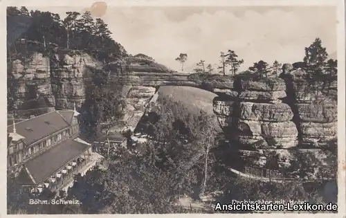 Tetschen-Bodenbach Böhmische Schweiz - Prebischtor