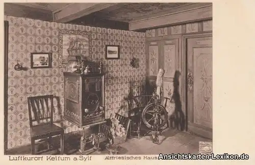 Keitum (Sylt) Altfriesisches Haus, Wohnzimmer (Koev)