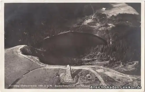 Titisee-Neustadt Luftbild Feldberg mit Bismarckdenkmal