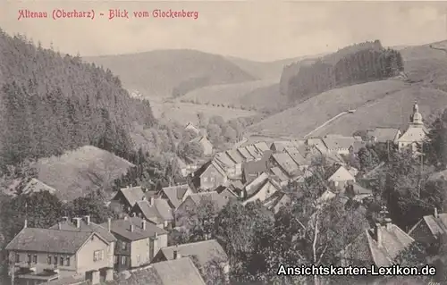 Altenau, Bergstadt Blick vom Glockenberg