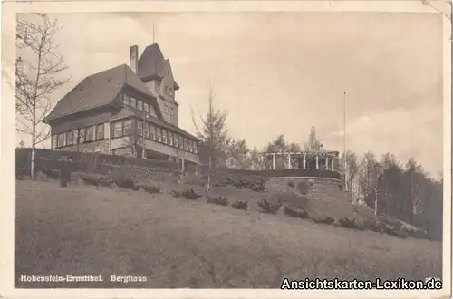 Hohenstein-Ernstthal Berghaus - Foto AK
