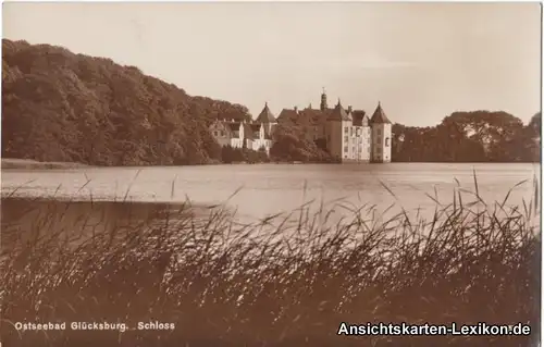 Glücksburg (Ostsee) Schloß - Foto AK