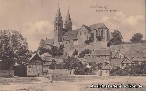 Quedlinburg Shloß mit Dom