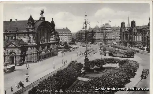 Frankfurt am Main Hauptbahnhof und Bahnhofplatz