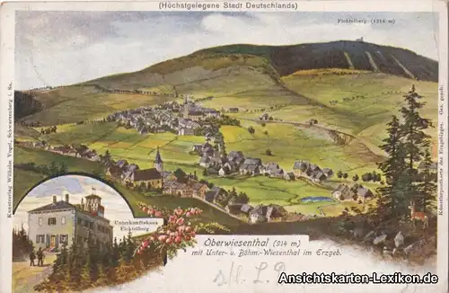 Oberwiesenthal Unterkunftshaus und Oberwiesenthal - Ansi