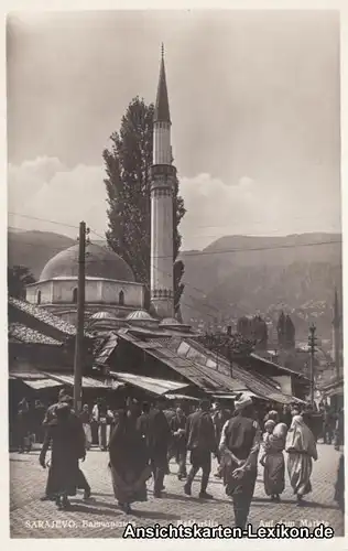 Sarajevo Auf dem Markte
