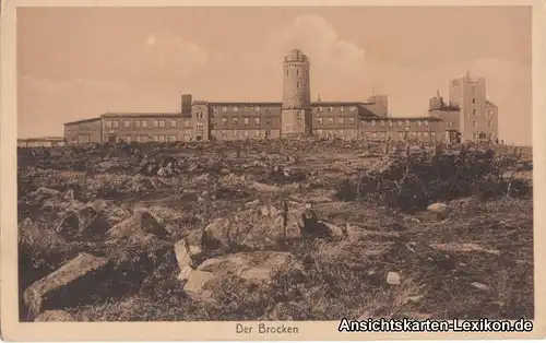 Ilsenburg (Harz) Der Brocken / Brocken Hotel