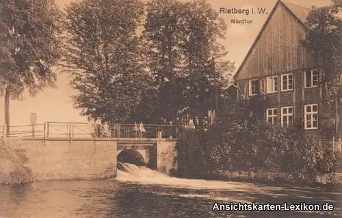 Rietberg (Westfalen) Partie am Nordtor