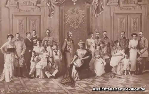 Das Deutsche Kaiserhaus - Gruppenfoto