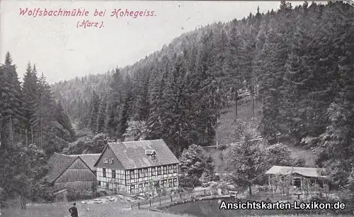 Hohegeiß Wolfbachmühle