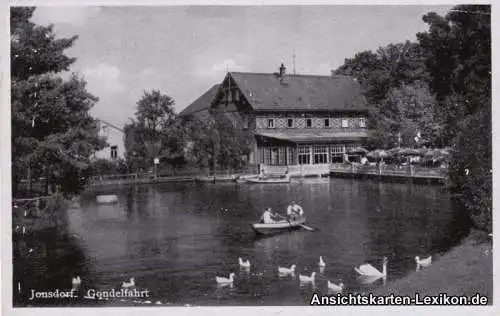 Ansichtskarte Jonsdorf Gondelfahrt 1941