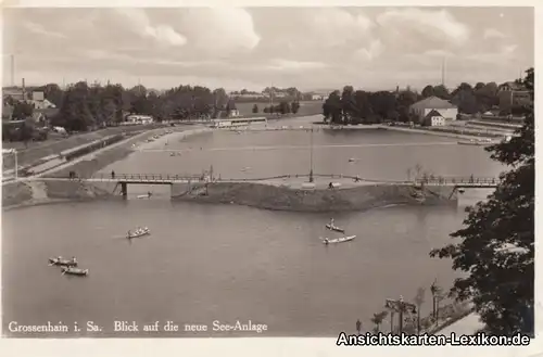 Großenhain Blick auf die See-Anlage