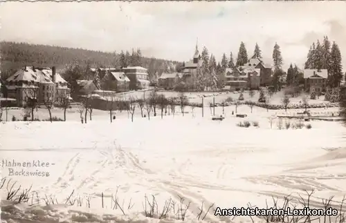 Hahnenklee-Bockswiese Winteransicht