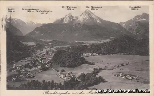 Berchtesgaden von der Marxhöhe