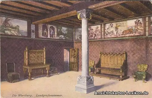 Eisenach Landgrafenzimmer - Die Wartburg