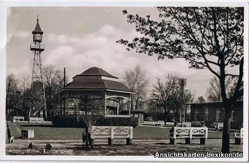 Altengrabow Konzertplatz - Foto AK