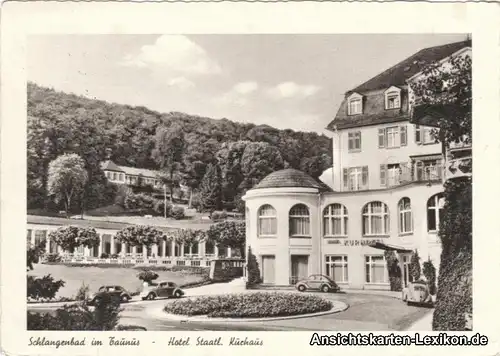Schlangenbad Hotel Staatliches Kurhaus