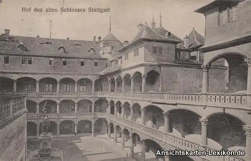 Stuttgart Hof des alten Schloßes