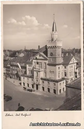 Löbau Partie am Rathaus