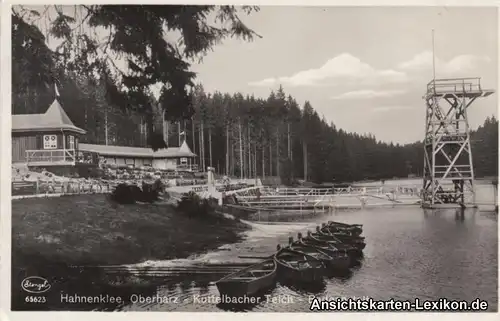 Hahnenklee-Bockswiese Kuttelbacher Teich - Badeanstalt