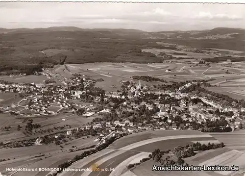 Bonndorf (Schwarzwald) Fliegeraufnahme