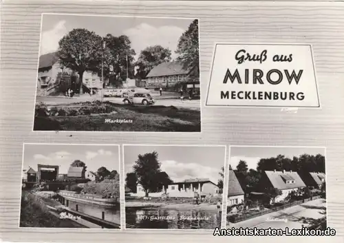 Mirow Mehrbild AK  ua Siedlung