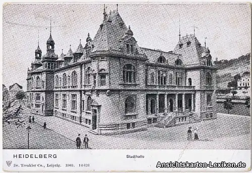 Heidelberg Partie an der Stadthalle