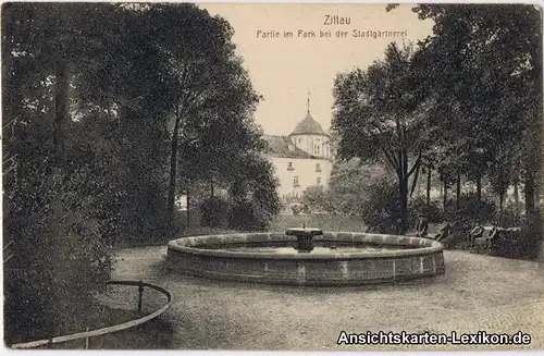 Zittau Partie im Park bei der Stadtgärtnerei