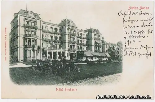 Baden-Baden Hotel Stephanie