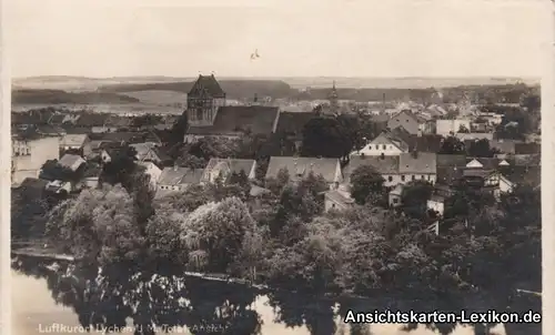 Lychen Totalansicht - Foto Ansichtskarte