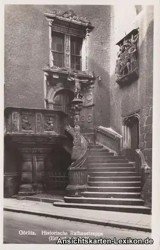 Görlitz Historische Rathaus-Treppe