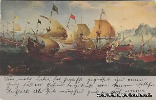 Amsterdam - Aert van Antum: Die Seeschlacht