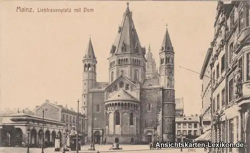 Mainz Liebfrauenplatz mit Dom