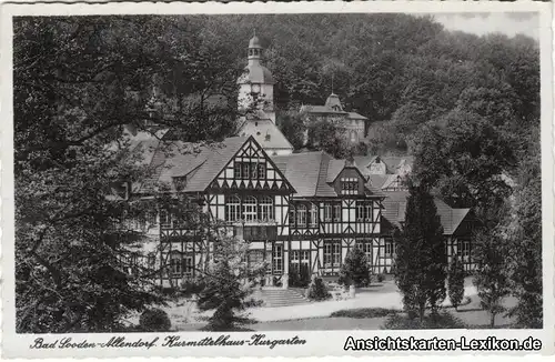 Bad Sooden-Allendorf Kurmittelhaus mit Kurgarten