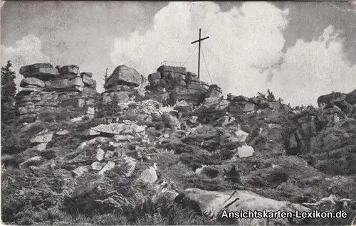 Neureichenau Dreisesselberg-Hochstein, 1330 m - Bergkreuze 1918