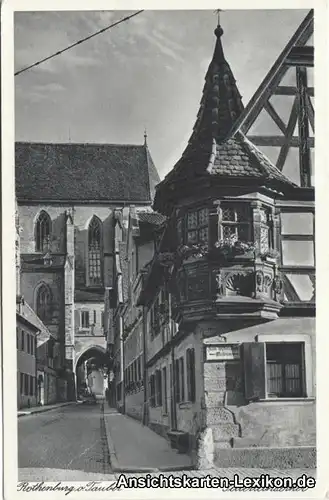 Rothenburg ob der Tauber Feuerleinserker