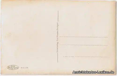 Stuttgart Totalansicht - Foto AK