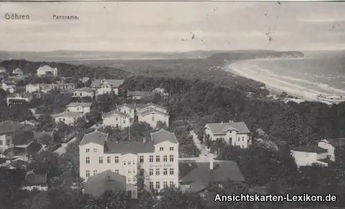 Göhren (Rügen) Blick auf das Strand-Hotel