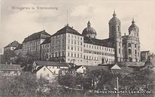 Weingarten (Württemberg) Partie an der Basilika St. Mart