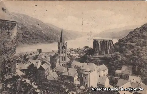 Bacharach Panorama mit Kirche