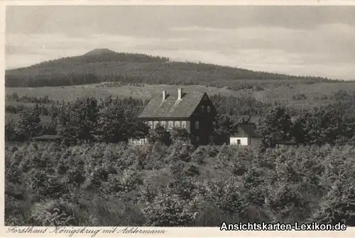 Braunlage Forsthaus Königskrug mit Achtermann