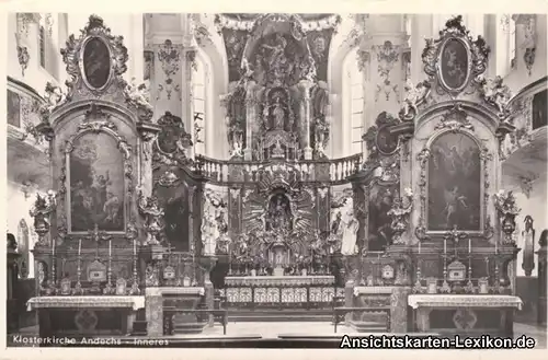 Andechs Klosterkirche Andechs - Altar