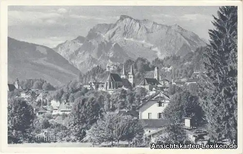 Berchtesgaden Panorama mit Hochkater
