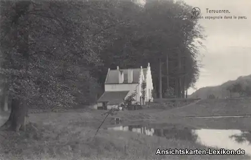 Tervuren (Tervueren) Maison espangnole dans le Parc