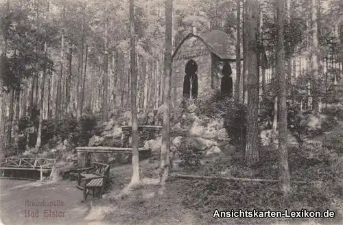 Ansichtskarte Bad Elster Kreuzkapelle g1907