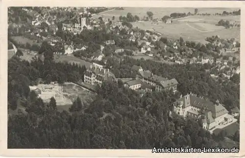 Fliegeraufnahme Bad Steben b Kronach Hof Ansichtskarte c