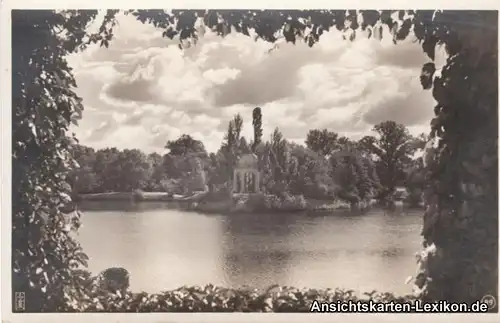 Foto Ansichtskarte Magdeburg Werder Restaurant und Cafe