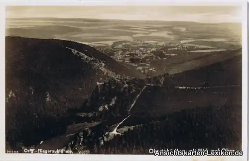 Luftbild Ansichtskarte Oker Goslar Harz c1935