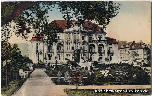 Ansichtskarte Teplitz-Schönau Kaiserin Elisabeth-Bad mit