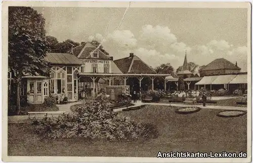 Ansichtskarte Drochtersen Buhrfeind´s Hotel b Stade Hamb